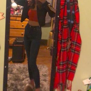 Kendall and Kylie high rise jeans